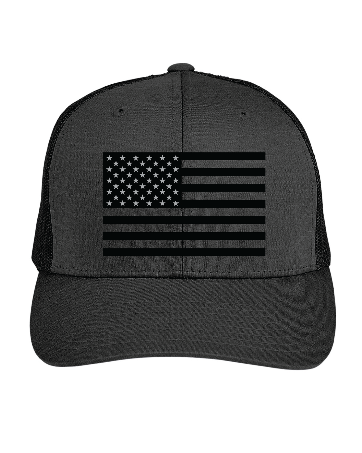 Black Heather/Black Mesh