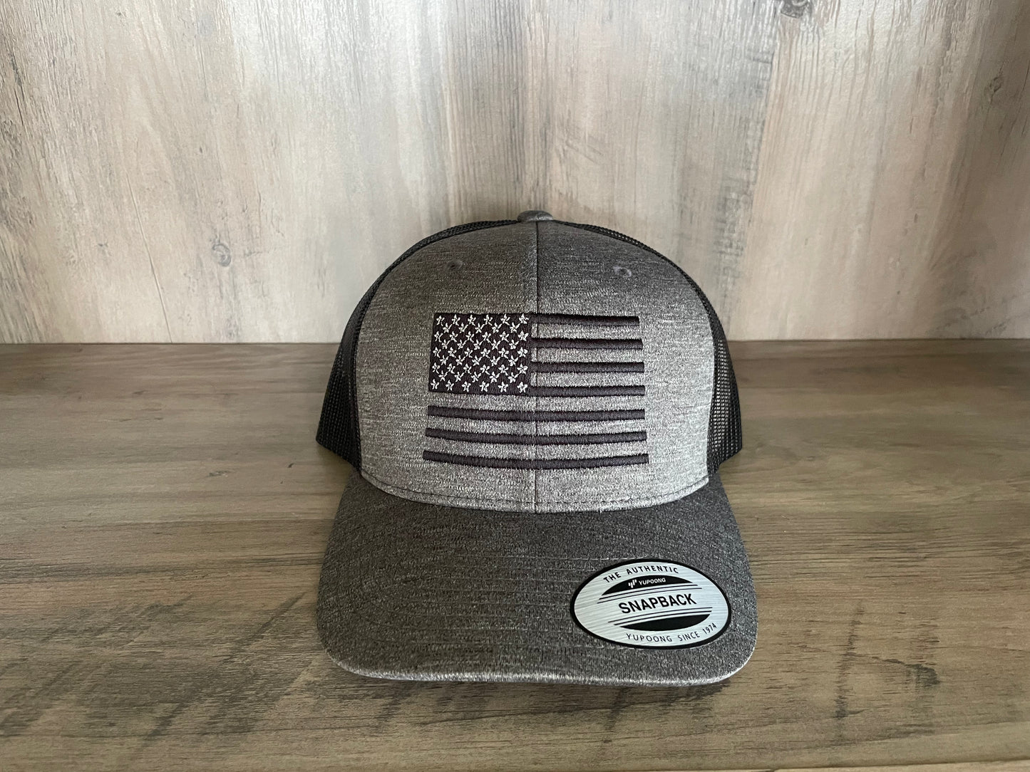 Dark Gray Heather/Black Mesh