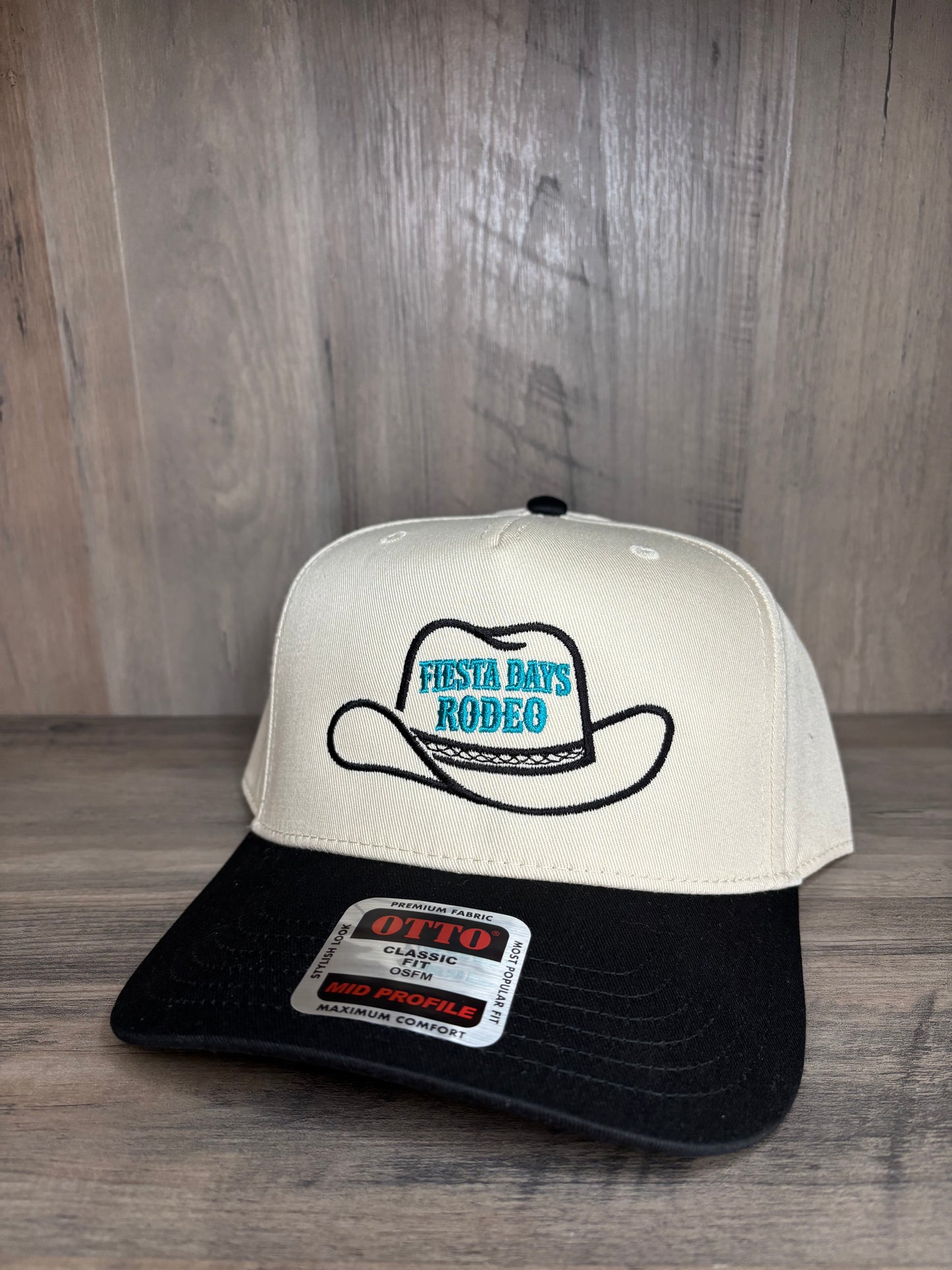Fiesta Days Rodeo Cowboy Hat Cap - Twill 5 Panel