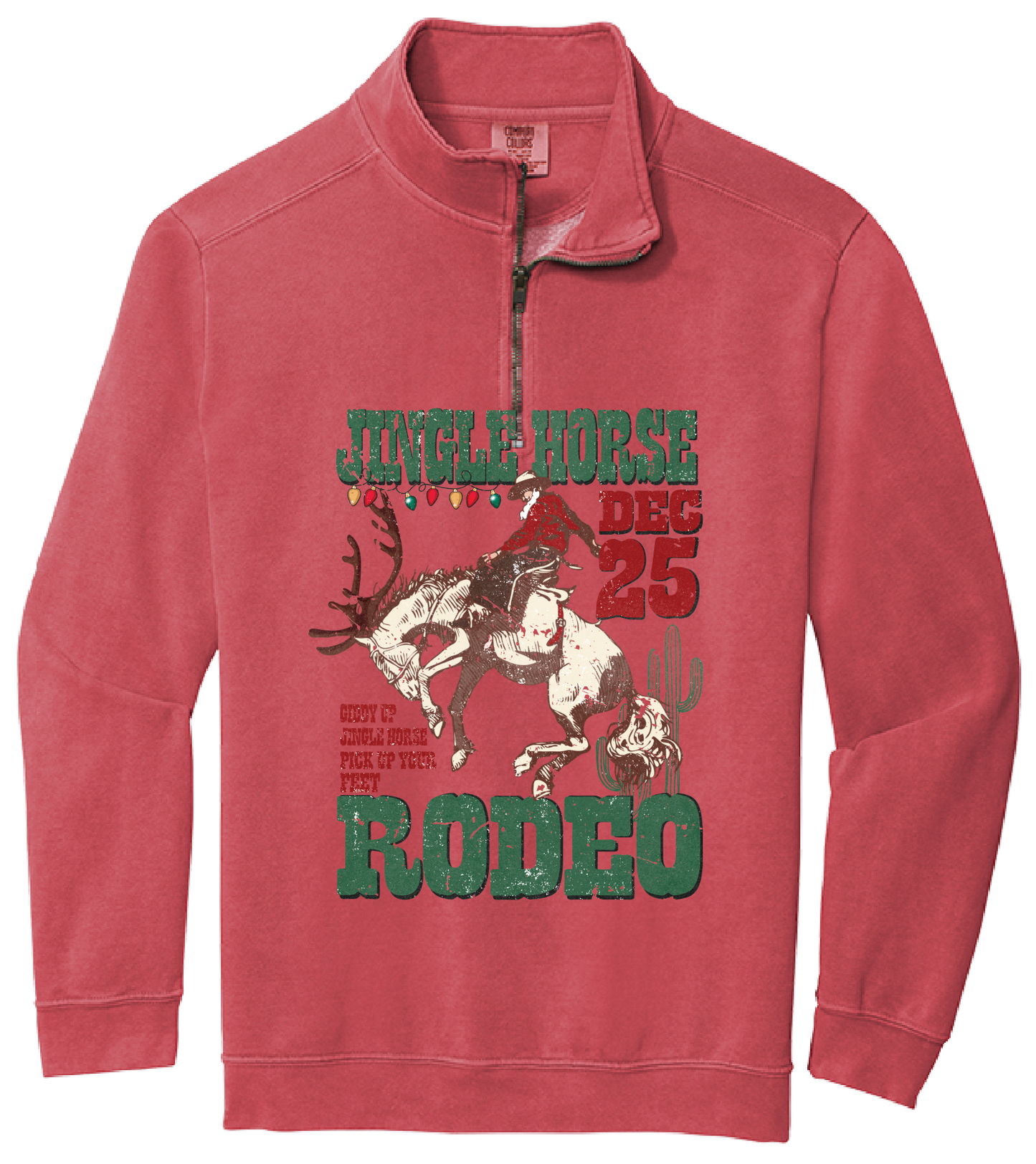Jingle Horse Rodeo Christmas Sweatshirt
