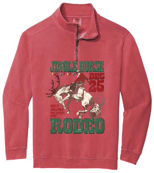 Jingle Horse Rodeo Christmas Sweatshirt