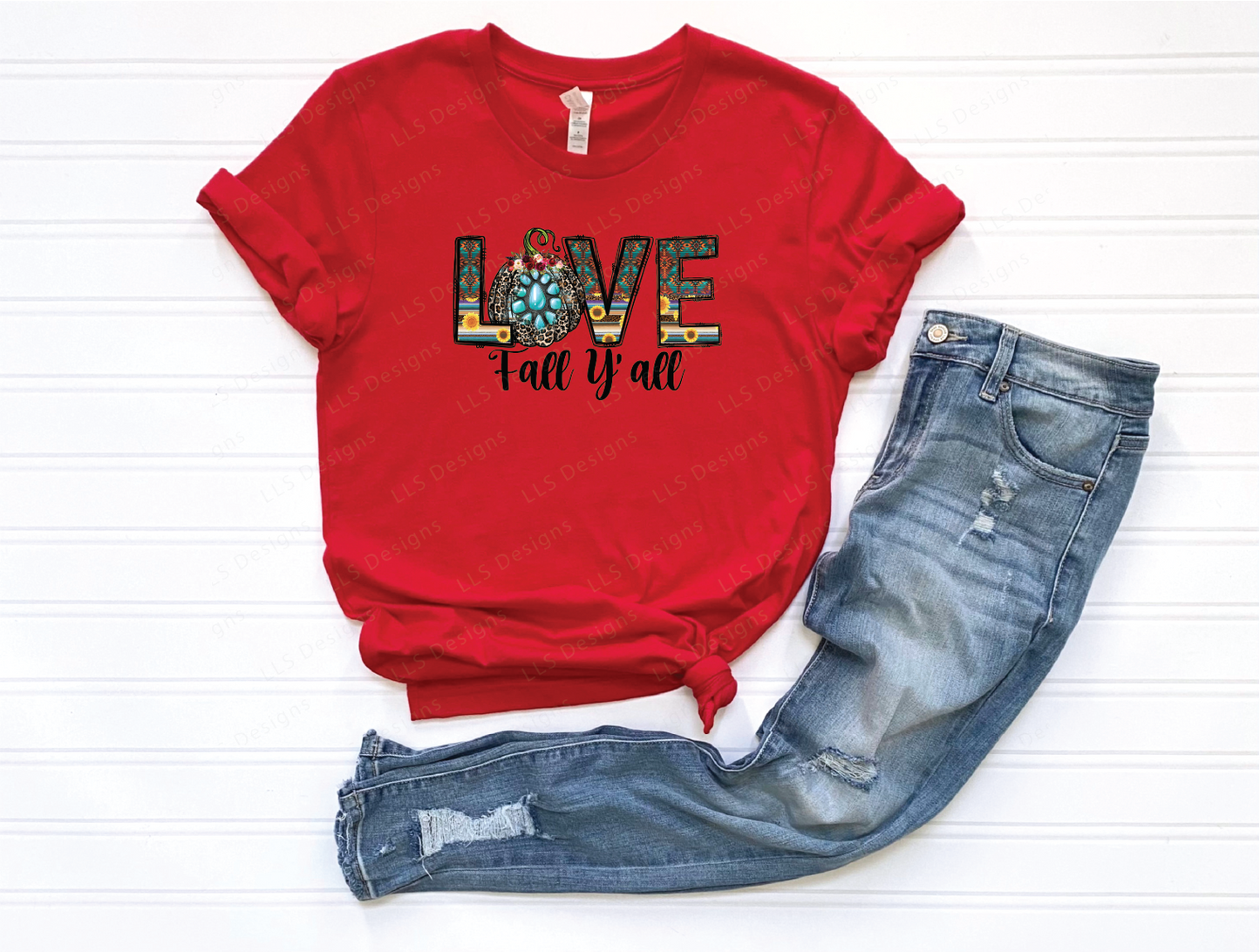 Love Fall Yall T-shirt