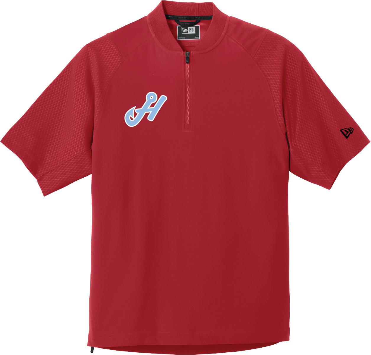 New Era® Men's Cage Short Sleeve 1/4-Zip Jacket