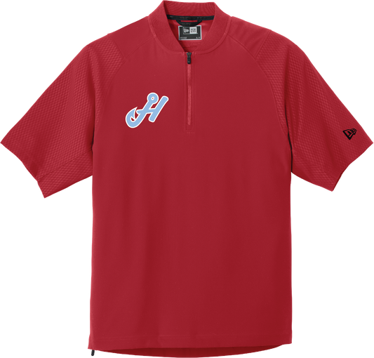 New Era® Men's Cage Short Sleeve 1/4-Zip Jacket