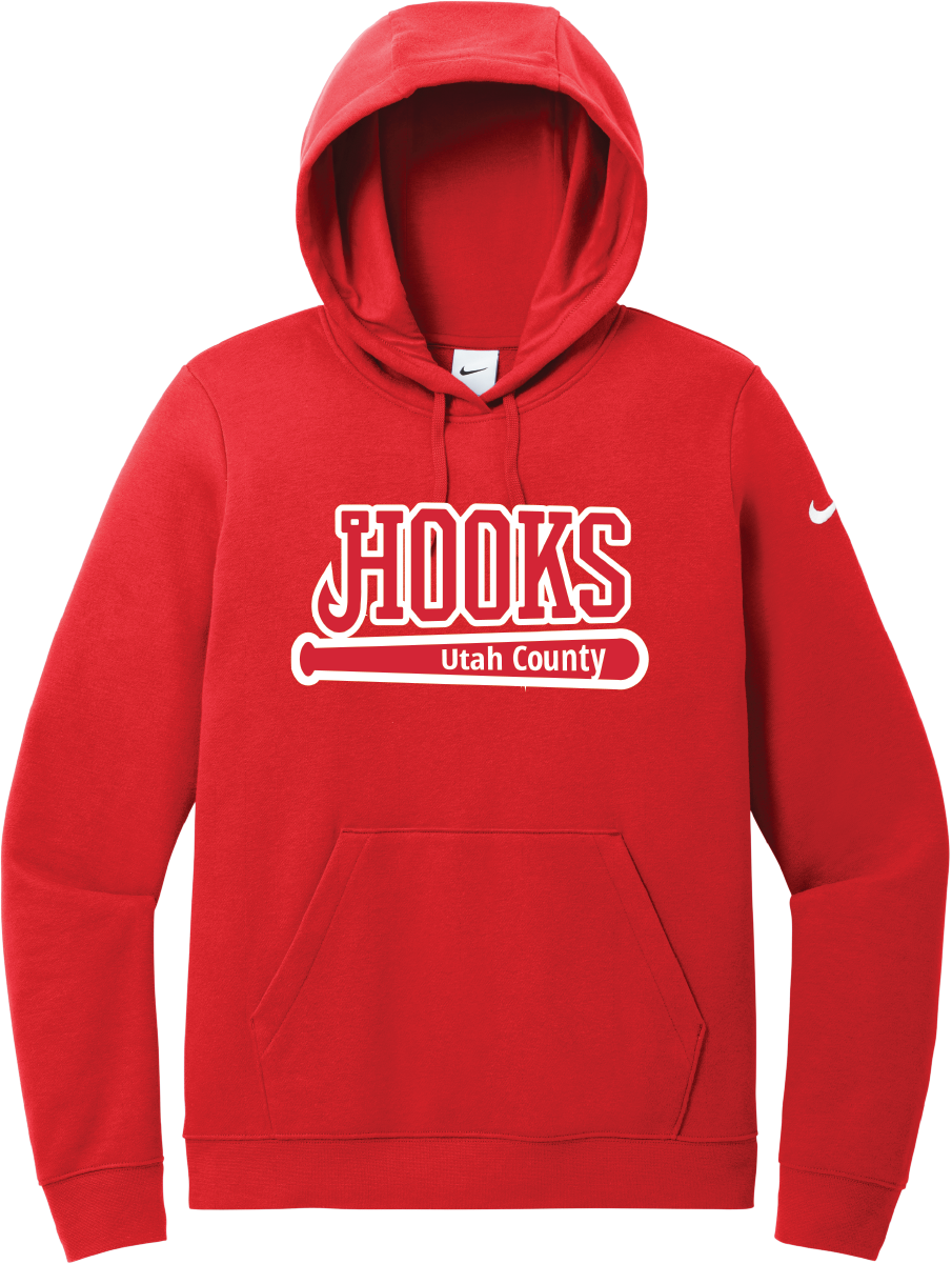 Nike Women's Club Fleece Sleeve Swoosh Pullover Hoodie