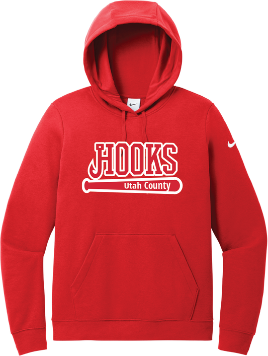 Nike Women's Club Fleece Sleeve Swoosh Pullover Hoodie