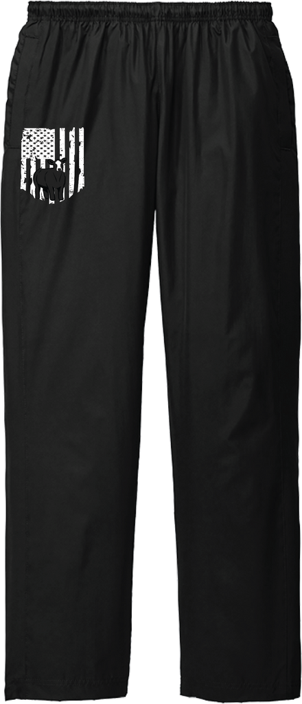 Functional Mesh Pants - Black/White