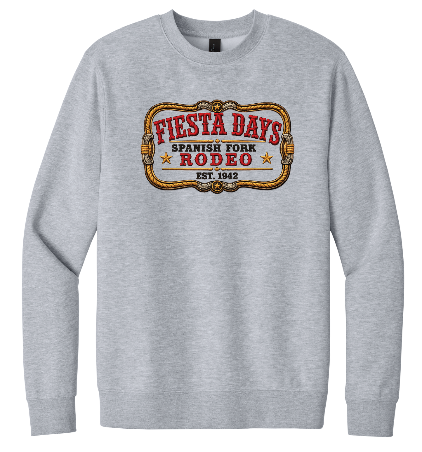 Fiesta Days Rodeo Buckle Crewneck Sweatshirt