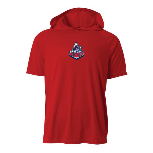 Youth Cooling Performance Short Sleeve Hooded Tee