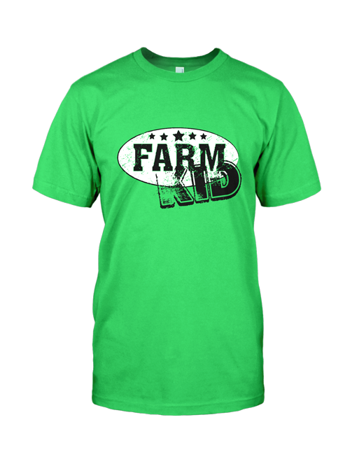 Farm Kid Logo Tee - Neon's