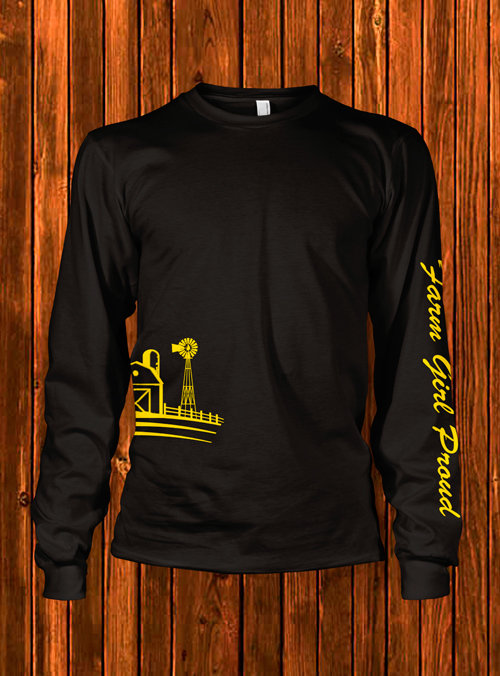 Farm Girl Proud Long Sleeve Tee
