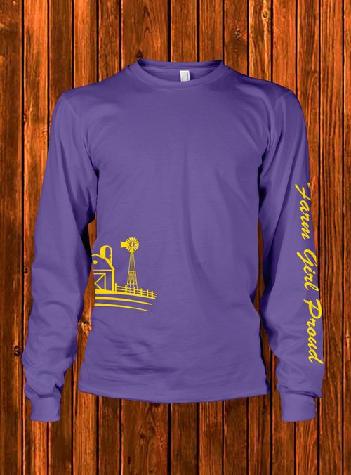 Farm Girl Proud Long Sleeve Tee