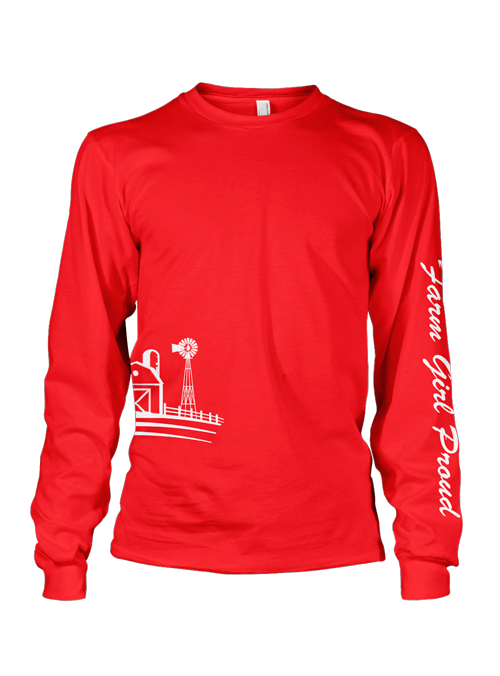 Farm Girl Proud Long Sleeve Tee