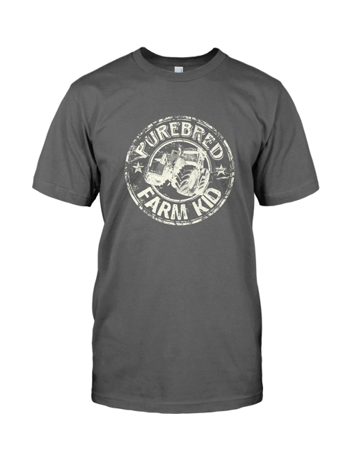 Youth Purebred Farm Kid - T-Shirt
