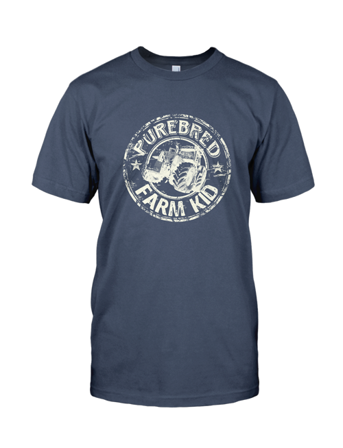 Youth Purebred Farm Kid - T-Shirt