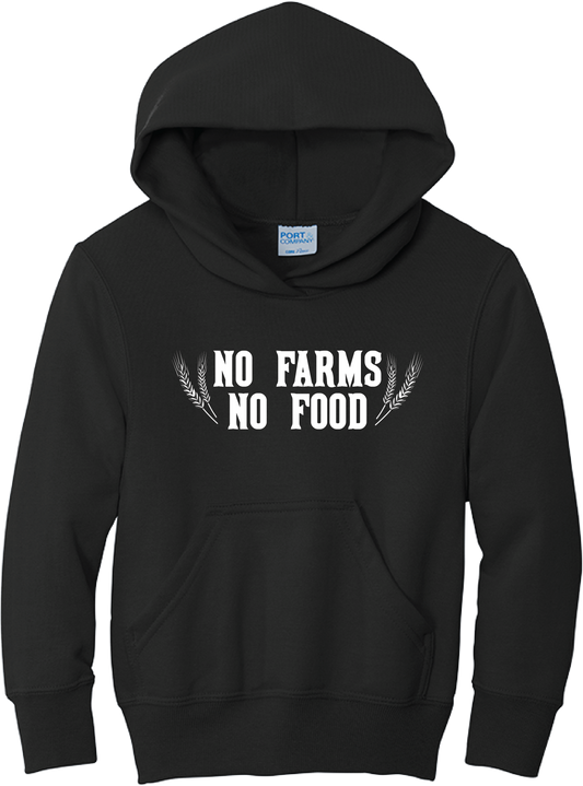 No Farms, No Food - Youth Hoodie