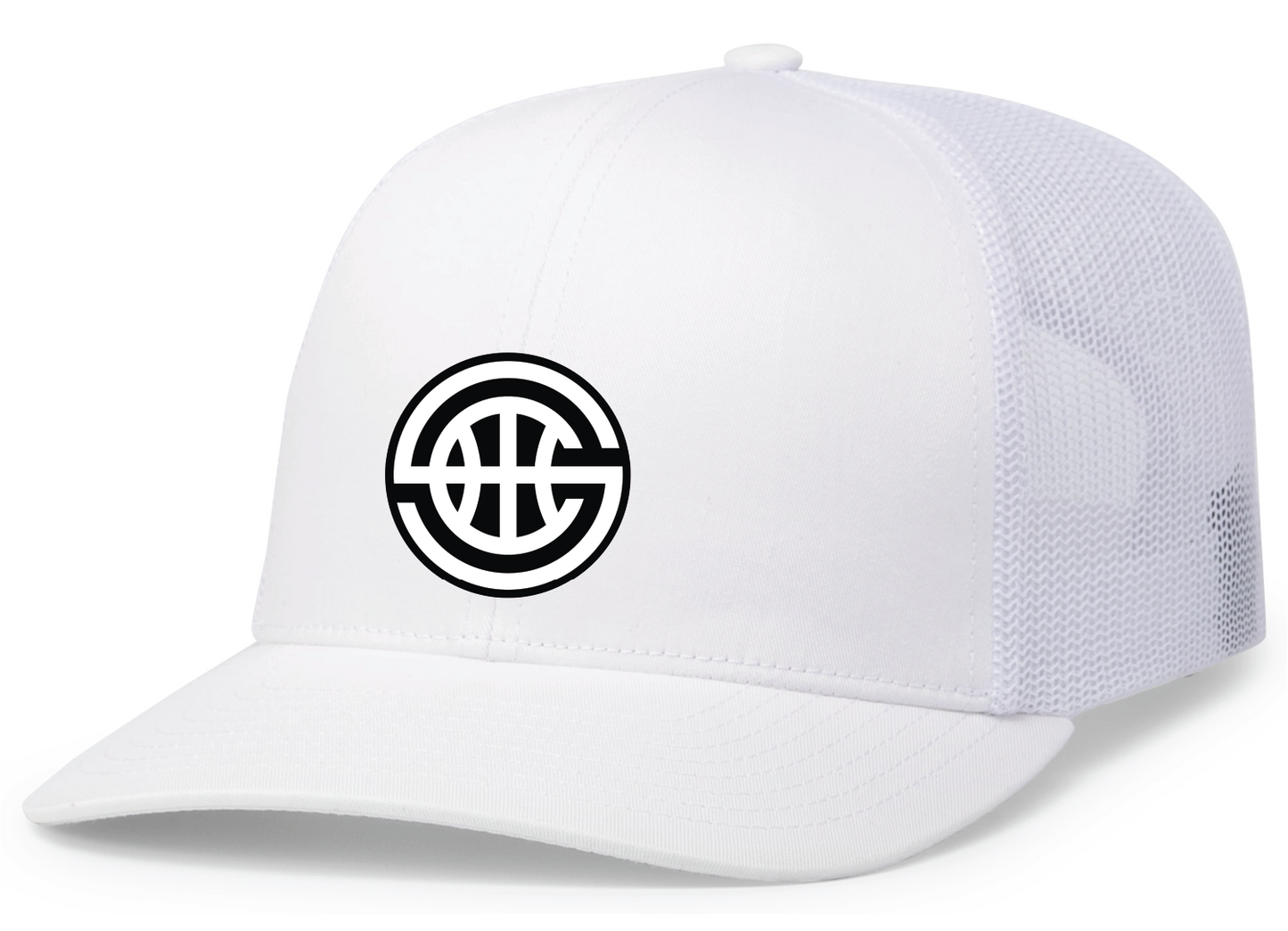 Adult 6 Panel Snapback Trucker Cap - Embroidered