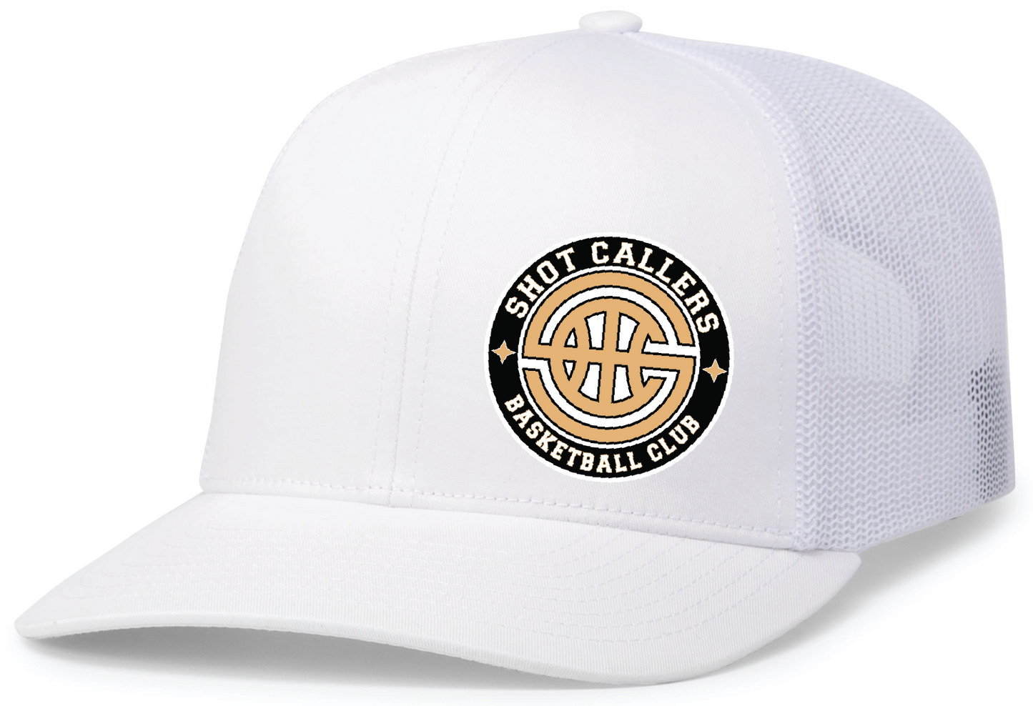 Adult 6 Panel Snapback Trucker Cap - Embroidered