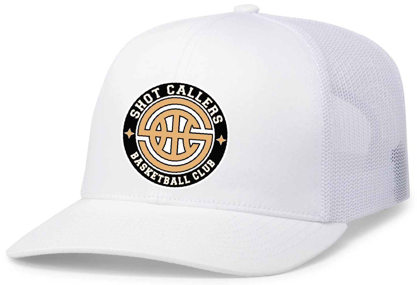 Adult 6 Panel Snapback Trucker Cap - Embroidered