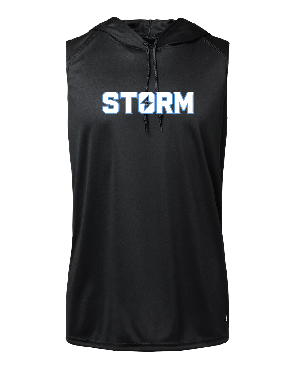 Badger Youth B-Core Sleeveless Hooded T-Shirt - 2108