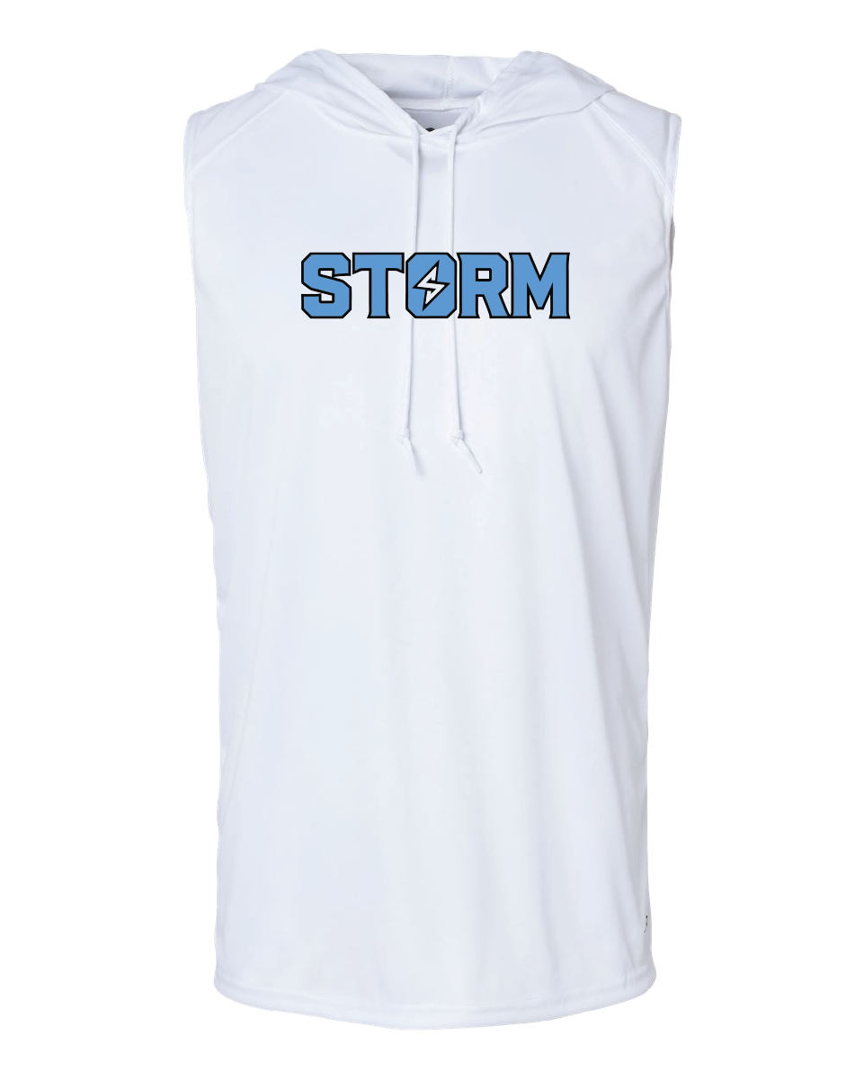 Badger Youth B-Core Sleeveless Hooded T-Shirt - 2108