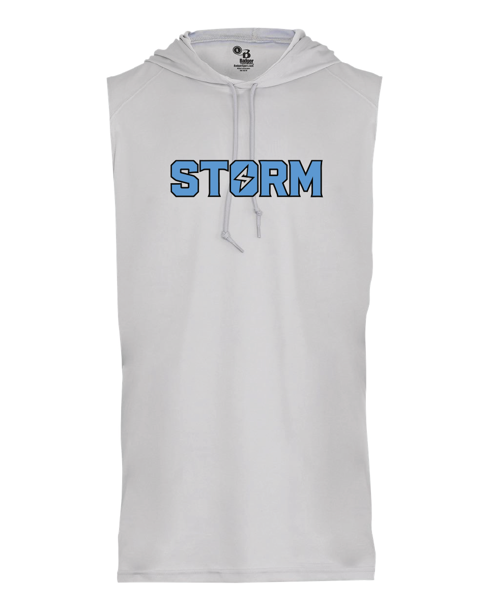 Badger Youth B-Core Sleeveless Hooded T-Shirt - 2108
