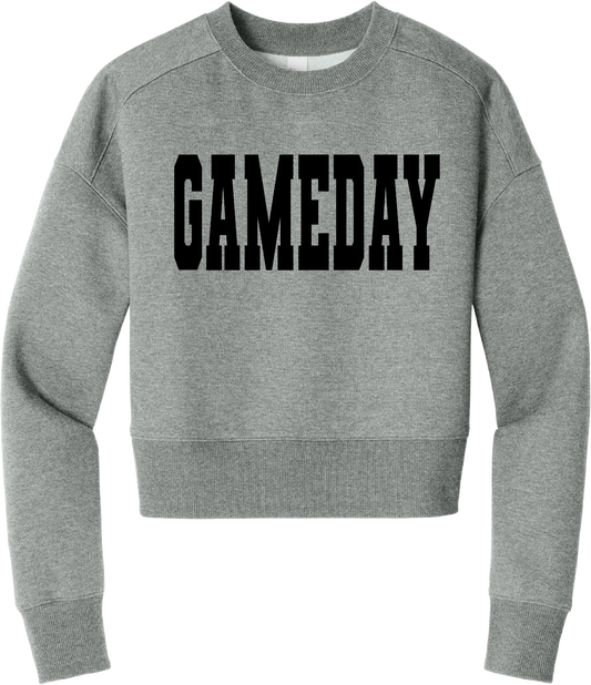 Women's District Perfect Fleece Cropped Crewneck Sweatshirt