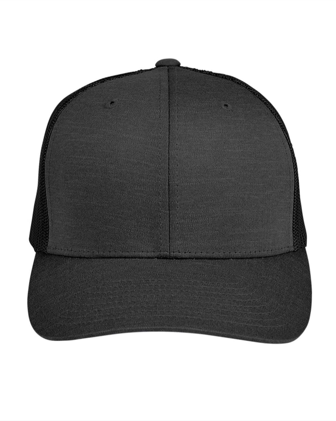 Boot Stitch Embroidered Structured Trucker Hat with Mesh back, Snapback closure, Custom made with your choice of hat and thread color.