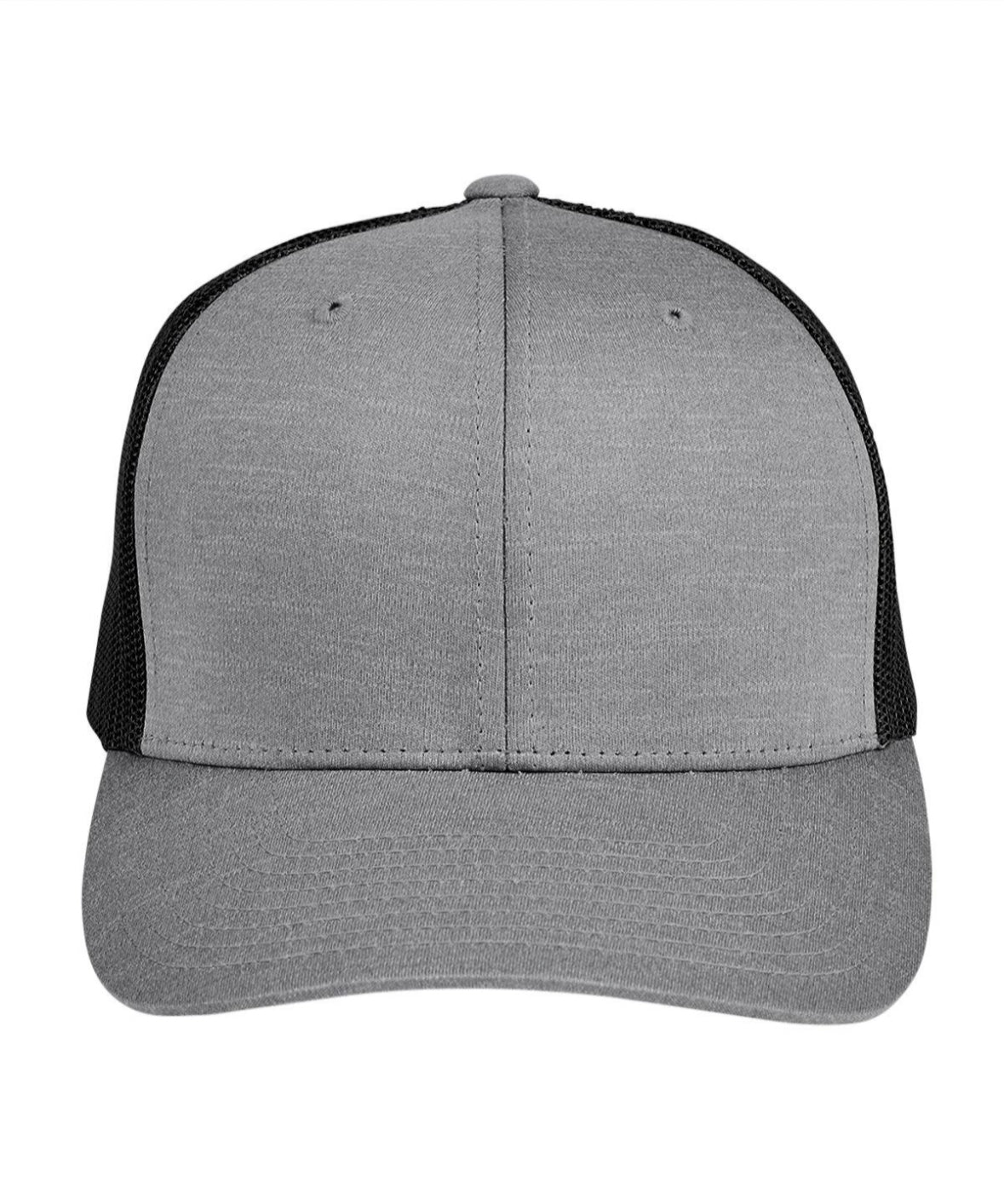 Boot Stitch Embroidered Structured Trucker Hat with Mesh back, Snapback closure, Custom made with your choice of hat and thread color.
