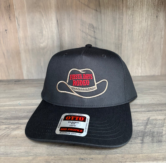 Fiesta Days Rodeo Cowboy Hat Cap - Twill 5 Panel