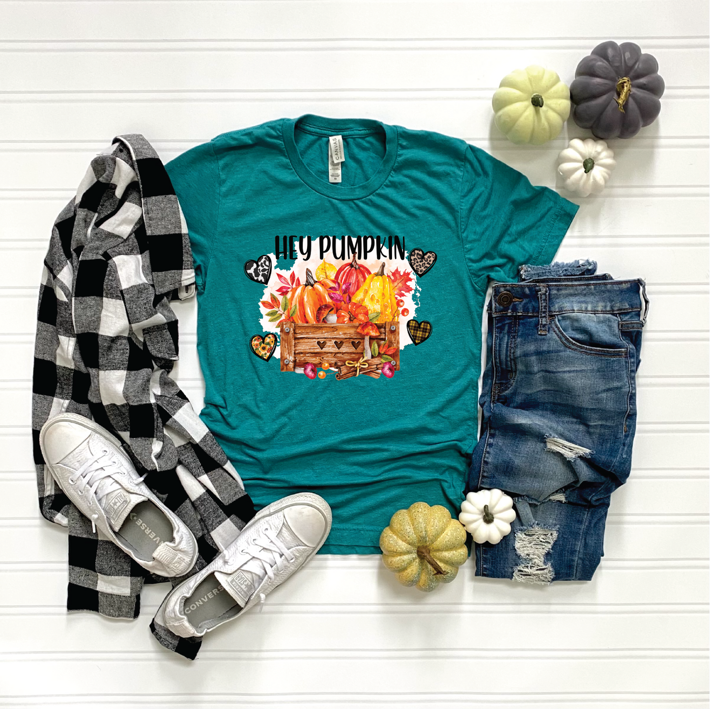 Hey Pumpkin with Hearts T-shirt