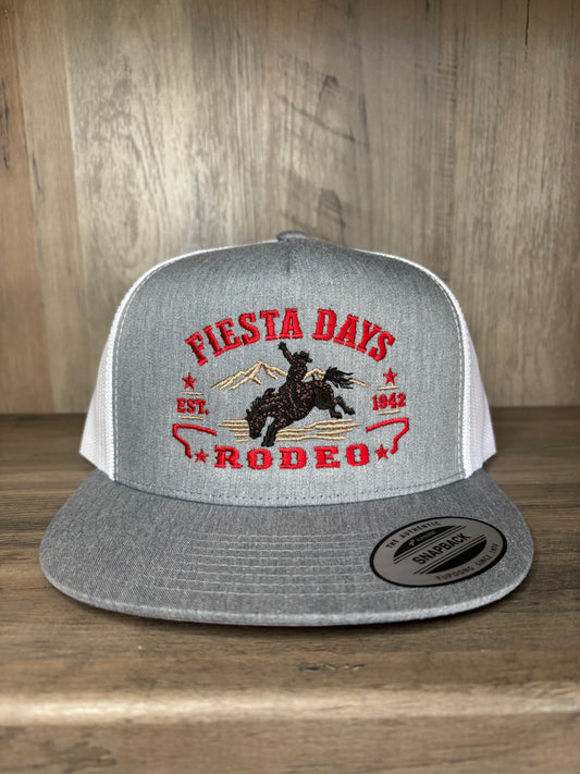 Fiesta Days Rodeo Bronc Rider Cap - YP Classic Flat Brim