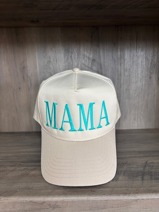 MAMA Embroidered Twill Hat with Snapback