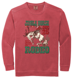 Jingle Horse Rodeo Christmas Sweatshirt