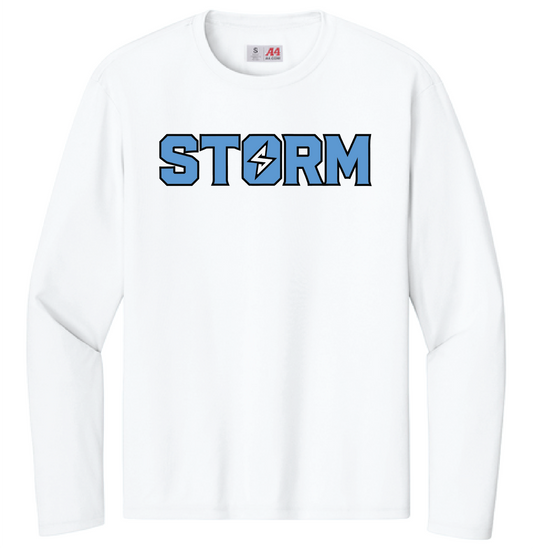 A4 Men's Cooling Performance Long Sleeve Tee