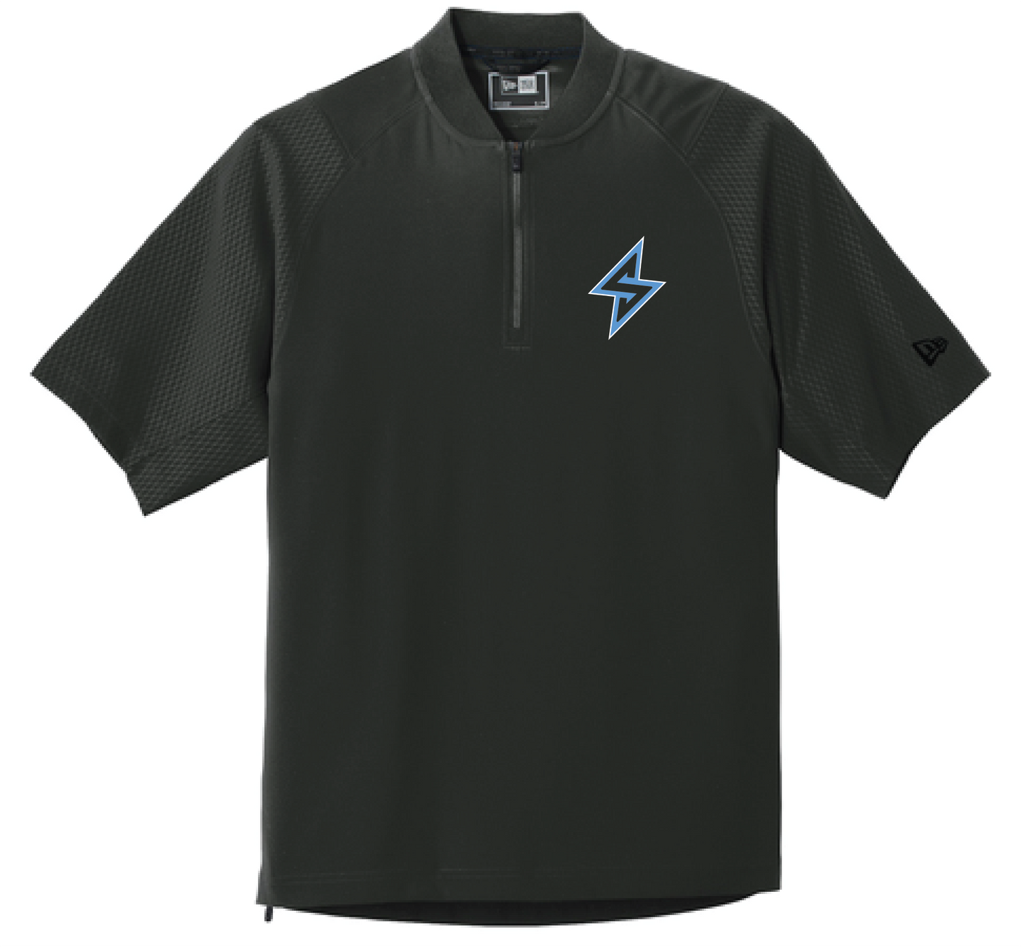 New Era® Men's Cage Short Sleeve 1/4-Zip Jacket