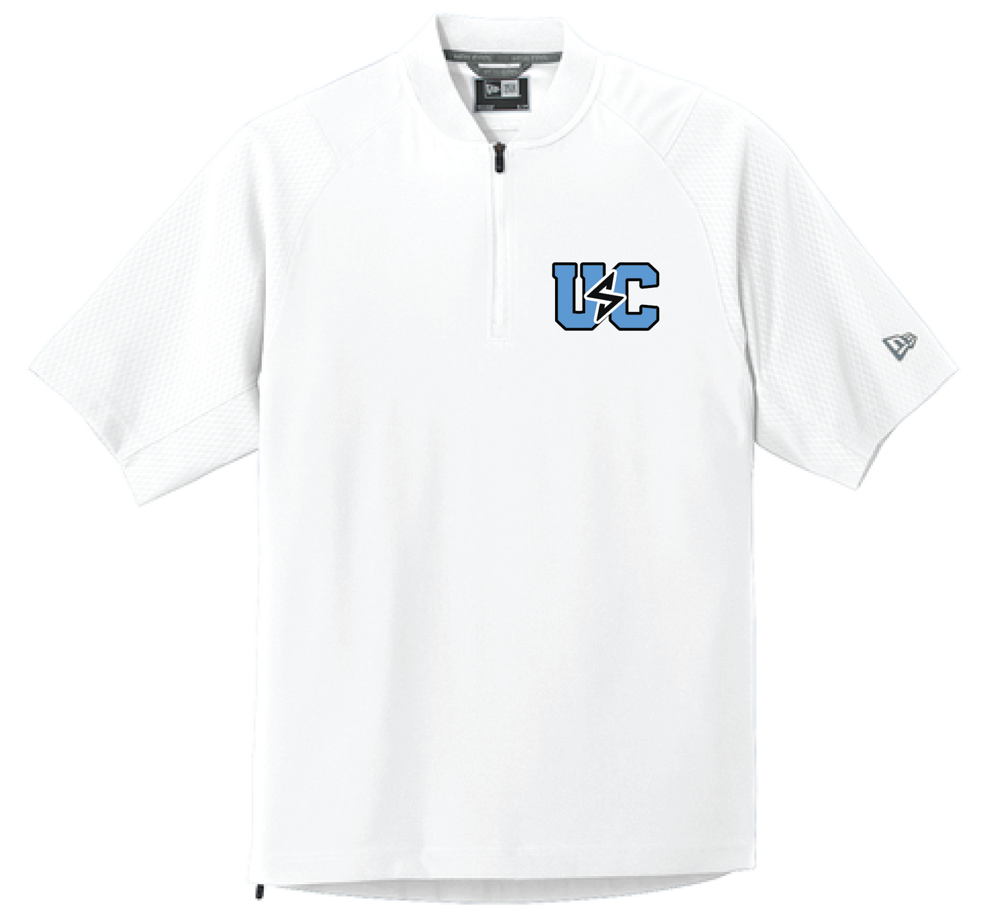 New Era® Men's Cage Short Sleeve 1/4-Zip Jacket