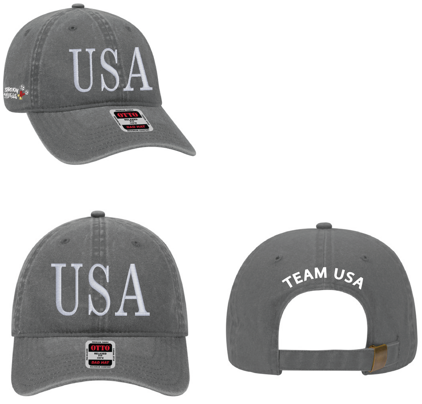 Otto 6 Panel Low Profile Twill Cap