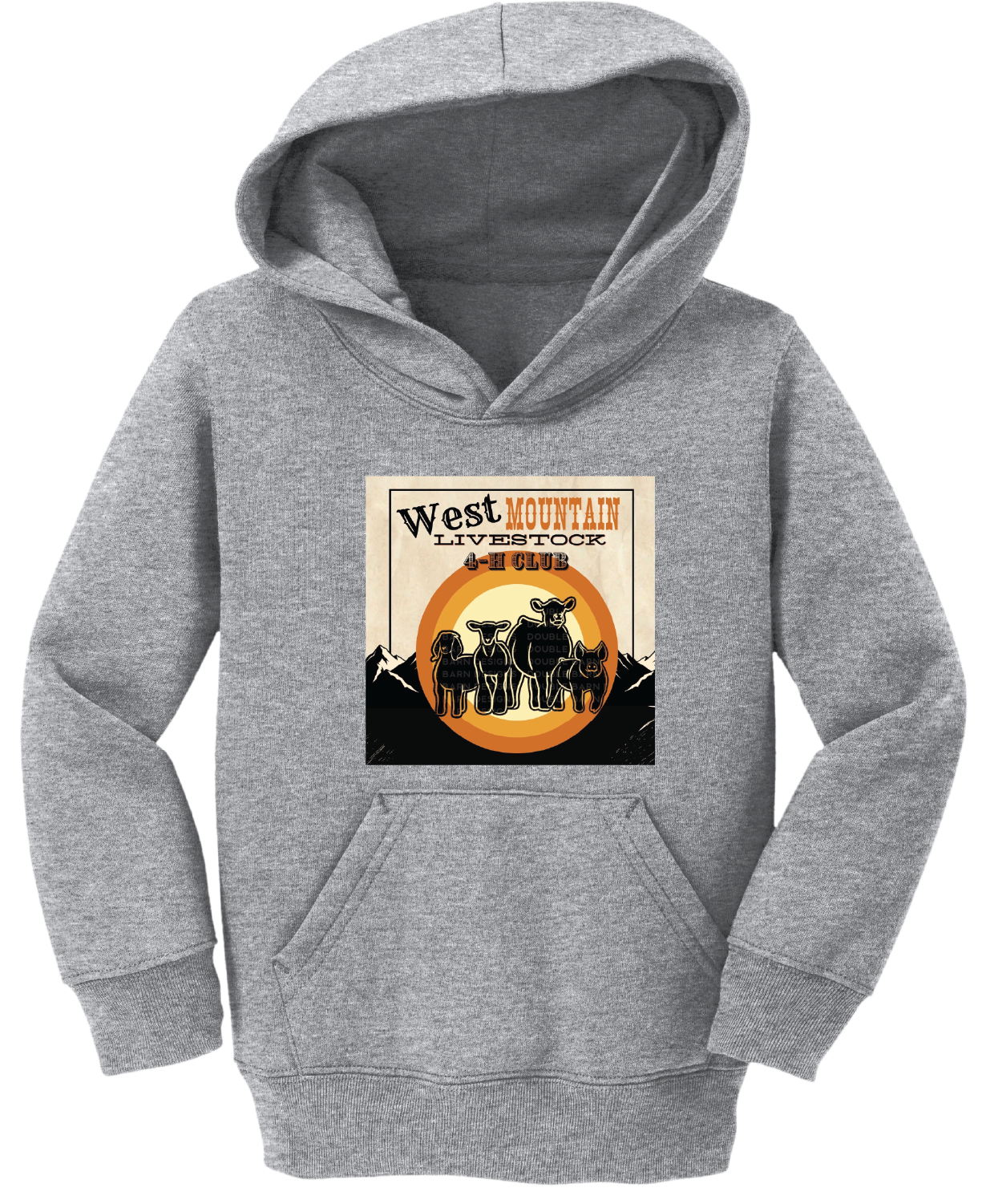 West Mountain 4H Toddler Hooded Sweatshirt