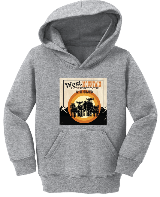 West Mountain 4H Toddler Hooded Sweatshirt