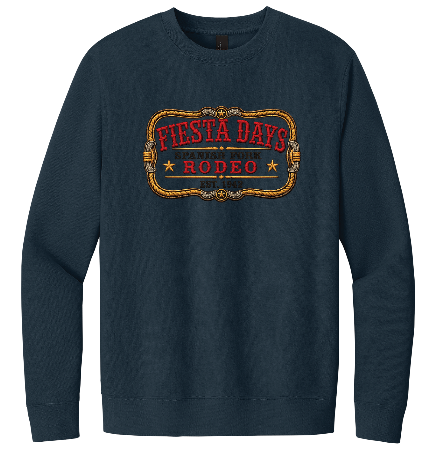 Fiesta Days Rodeo Buckle Crewneck Sweatshirt
