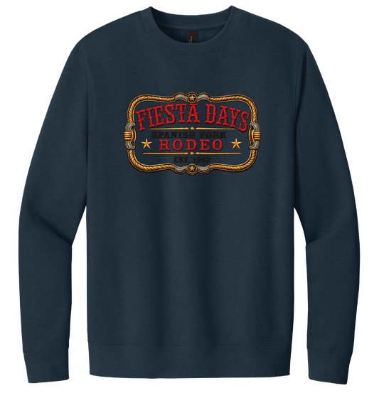 Fiesta Days Rodeo Buckle Crewneck Sweatshirt