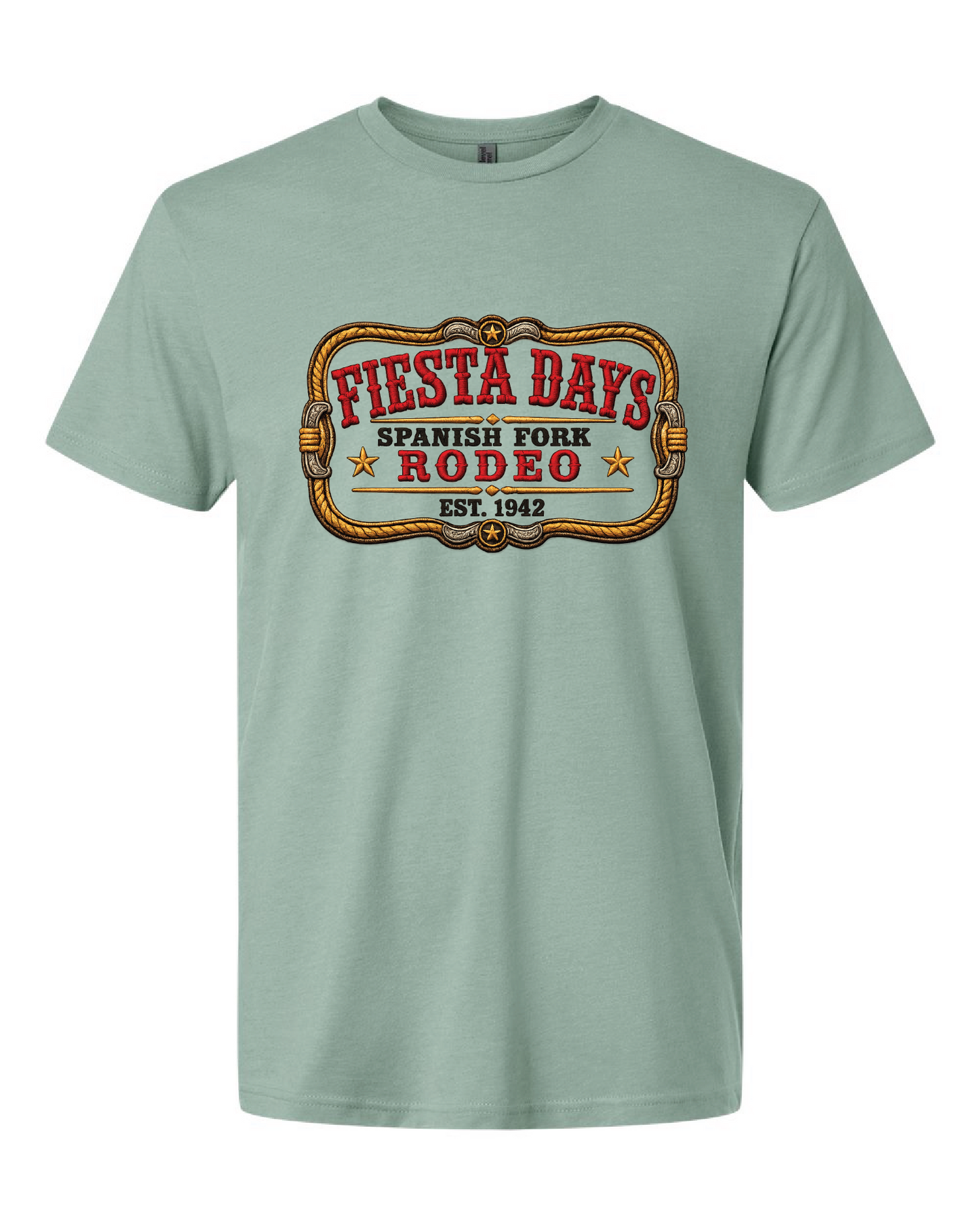 Fiesta Days Rodeo Buckle Short Sleeve T-Shirt