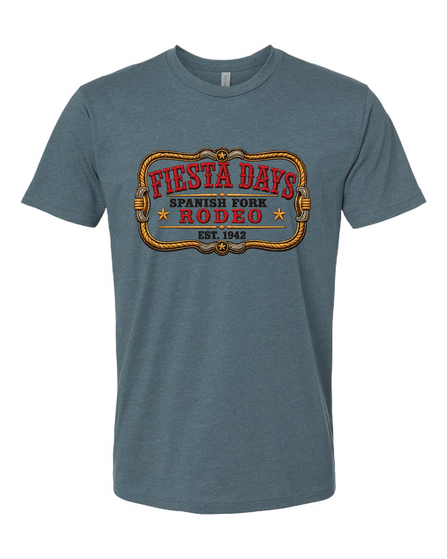 Fiesta Days Rodeo Buckle Short Sleeve T-Shirt