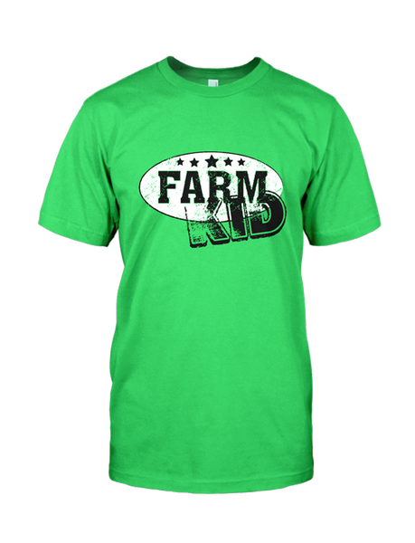Farm Kid Logo Tee - Neon's
