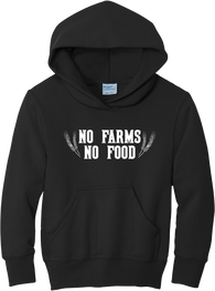 No Farms, No Food - Youth Hoodie